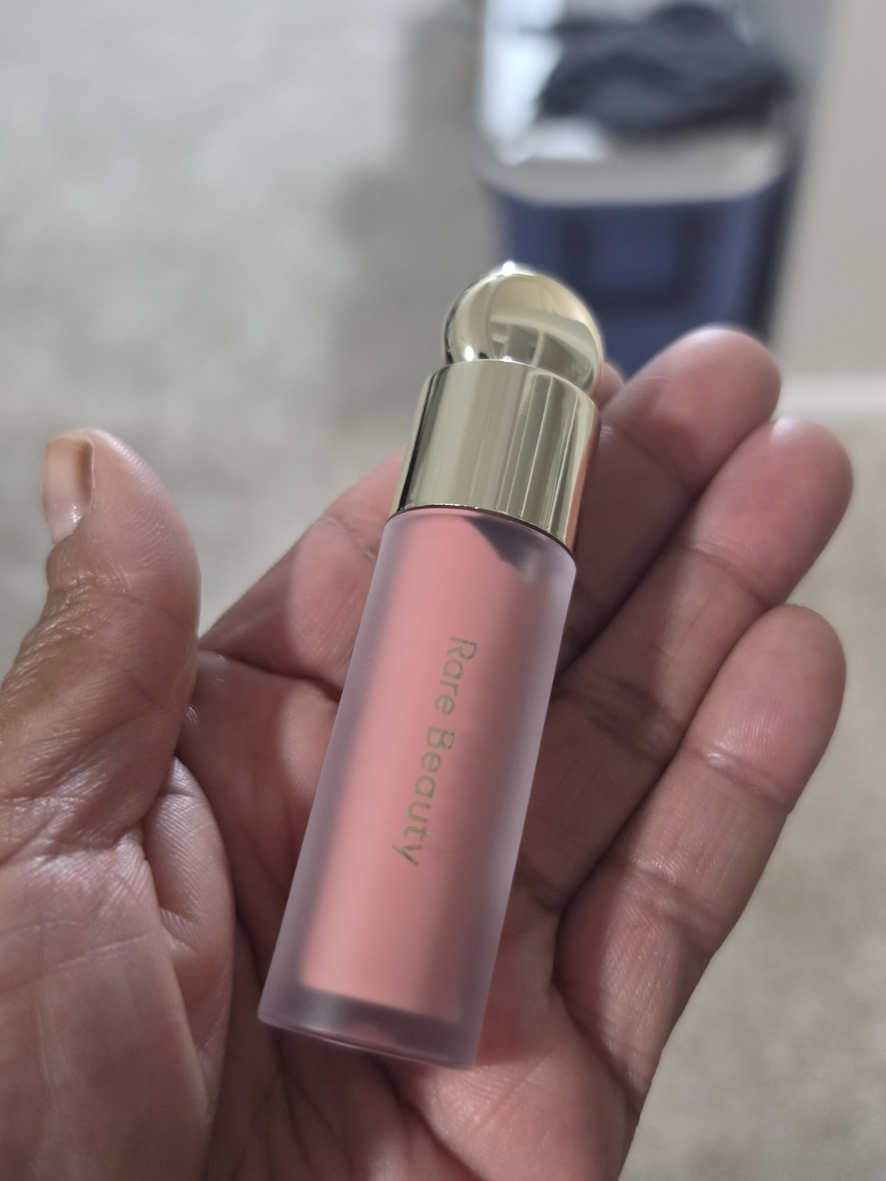 Rare Beauty Dewy Blush Serum — Soft Coral